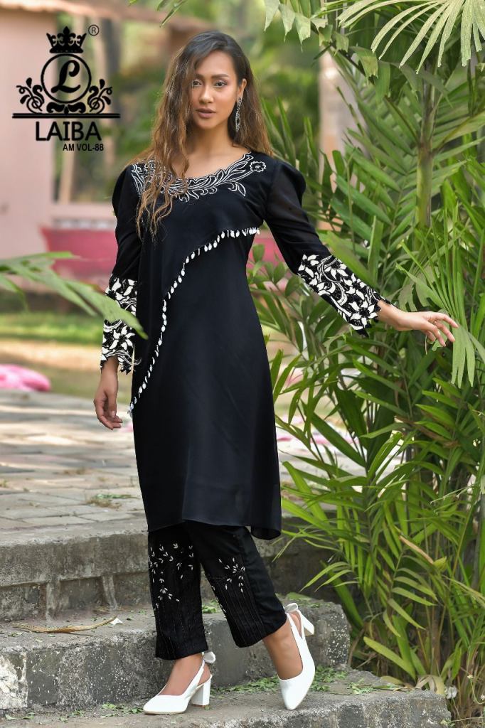 Laiba Am Vol 88 Designer Wear Readymade Top Bottom 