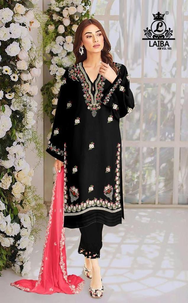 MAHNUR FASHION 27003 MAHNUR VOL-27 PAKISTANI SUITS