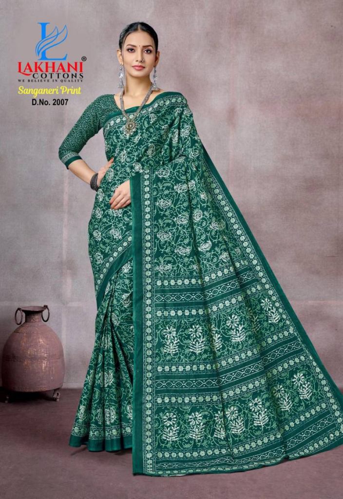 Lakhani Sanganeri Print Vol 2 Printed Sarees