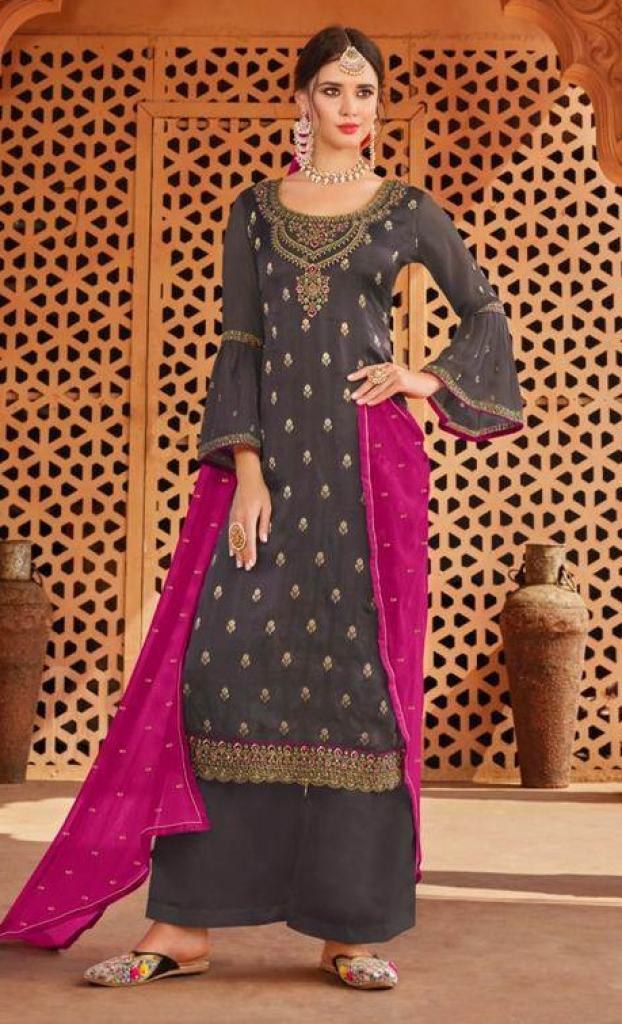 Lavina Vol 98 Silk Salwar Suits catalogue