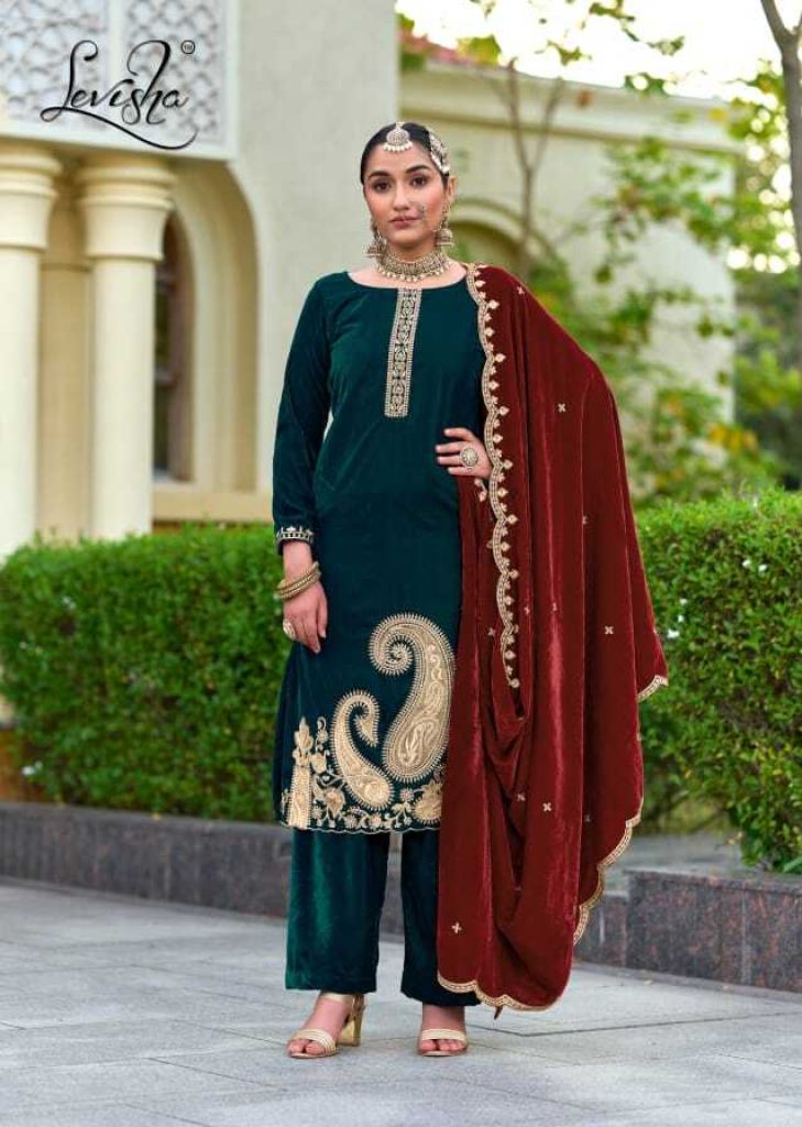 Levisha Aarushi Designer Dress Material