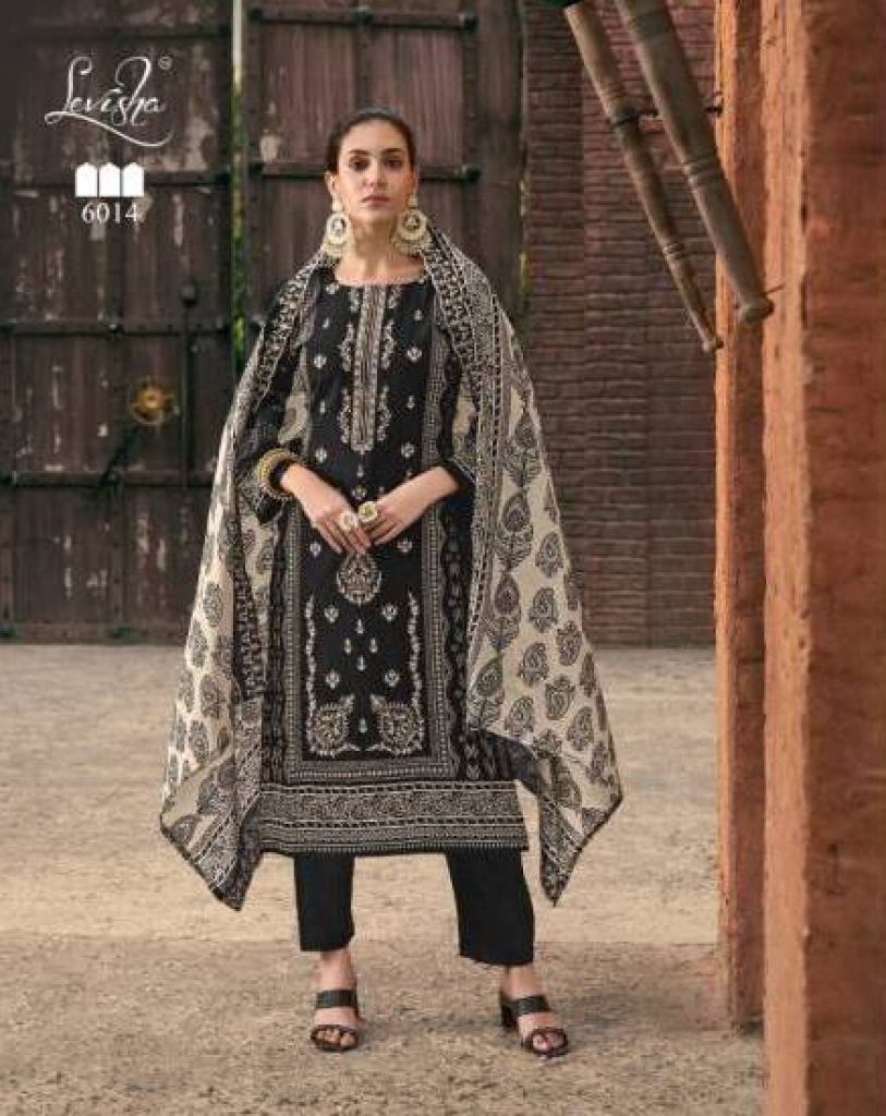 Levisha Madhubala 6 Printed Dress Material
