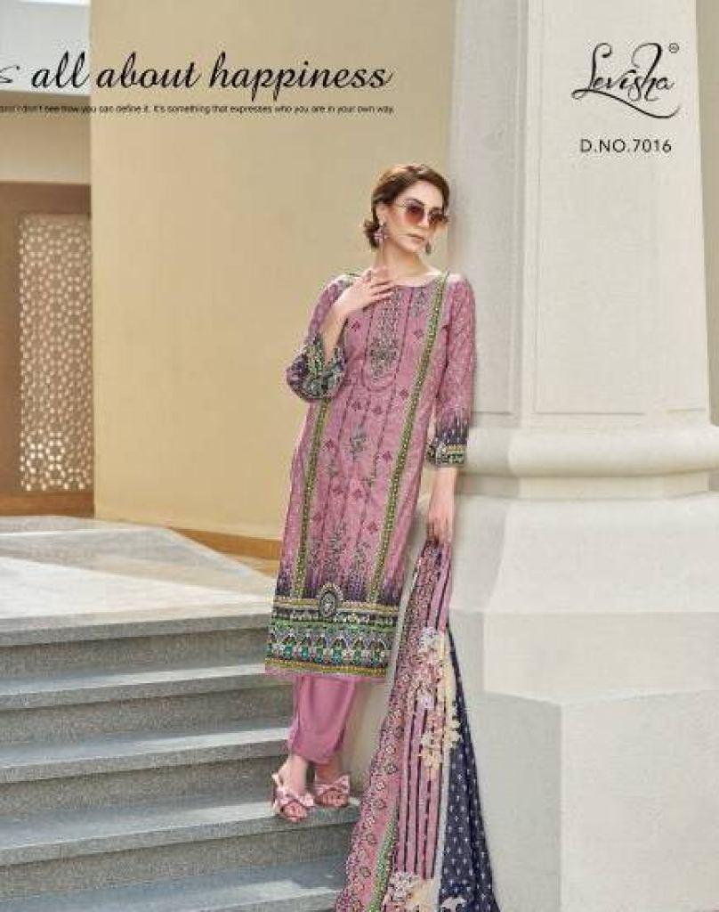 Levisha Madhubala 7 Printed Dress Material 