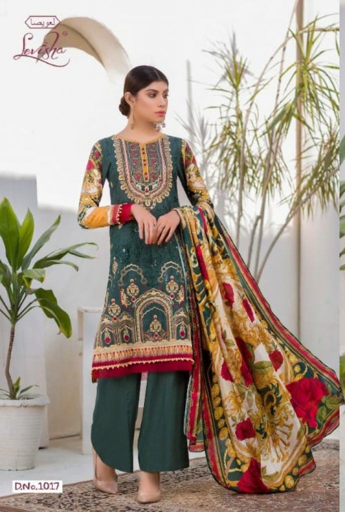 Levisha presents  Zohaib  Pakistani Salwar Suits Collection