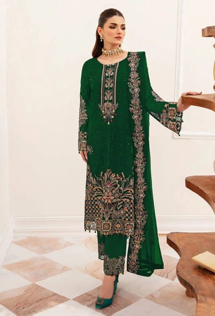 Libas 2009 Faux Georgette Pakistani Salwar Suits Collection