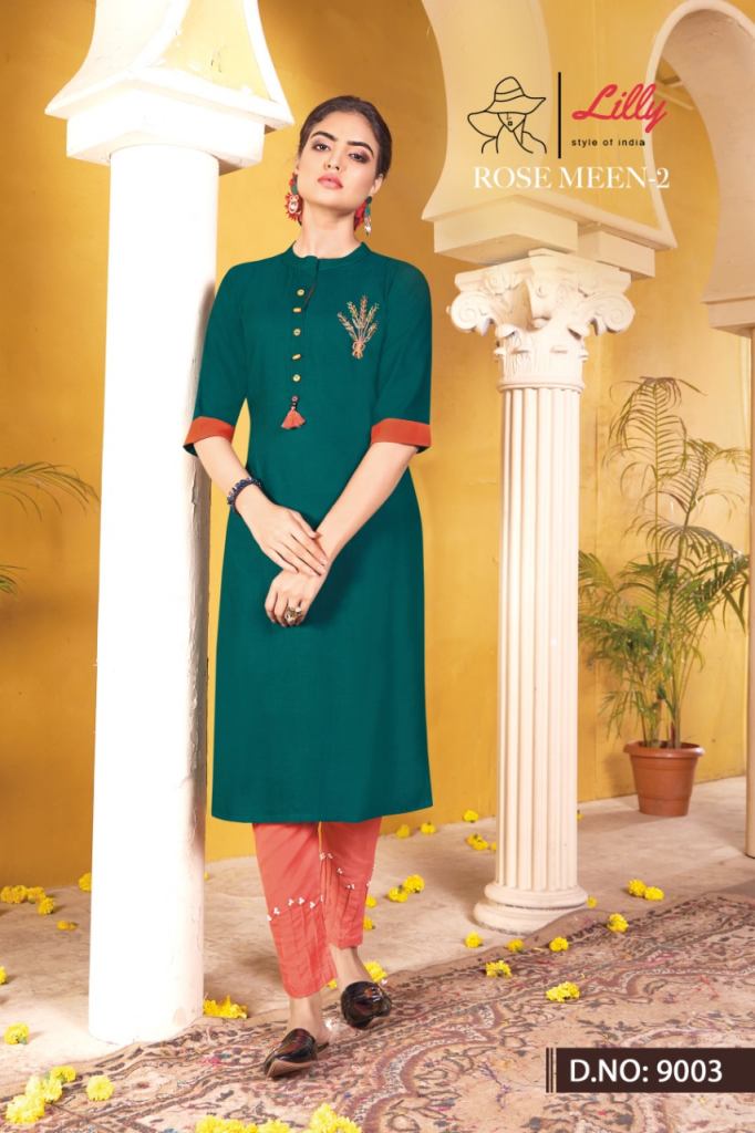 Lilly Rose Meen vol 2 Fancy Kurti with Bottom catalog 