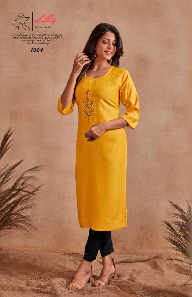 Lilly  presents Firdous Designer  Kurtis collection 