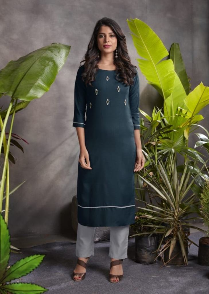 Lilly  presents Raj Shree Kurtis  with  bottom 