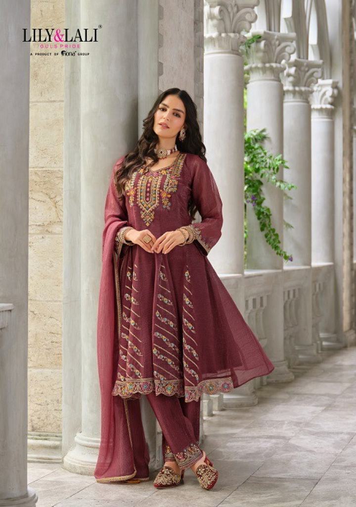 Lily And Lali Aasma Silk Kurti