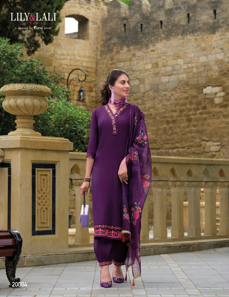 Lily And Lali Afghani Vol 4 Kurti