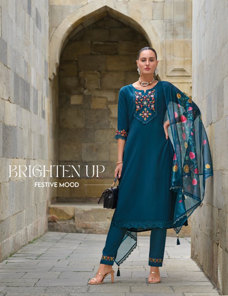 Lily And Lali Malvika Vol 2 Top Botttom With Dupatta
