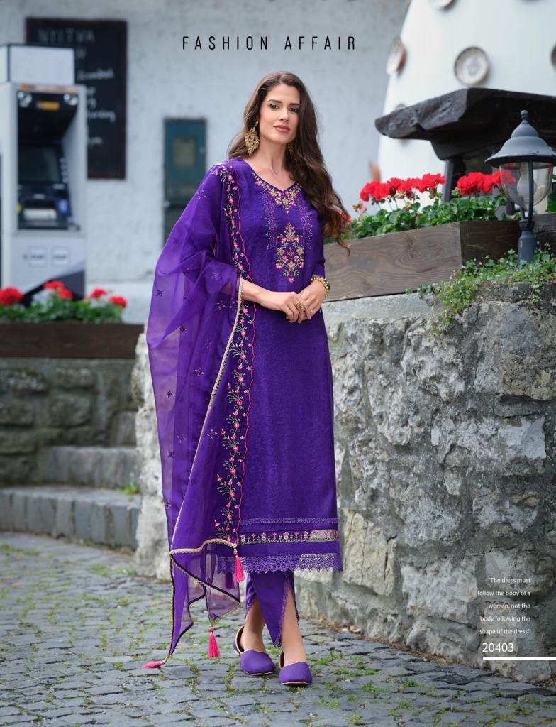 Lily And Lali Miraan Vol 2 Kurti Bottom With Dupatta