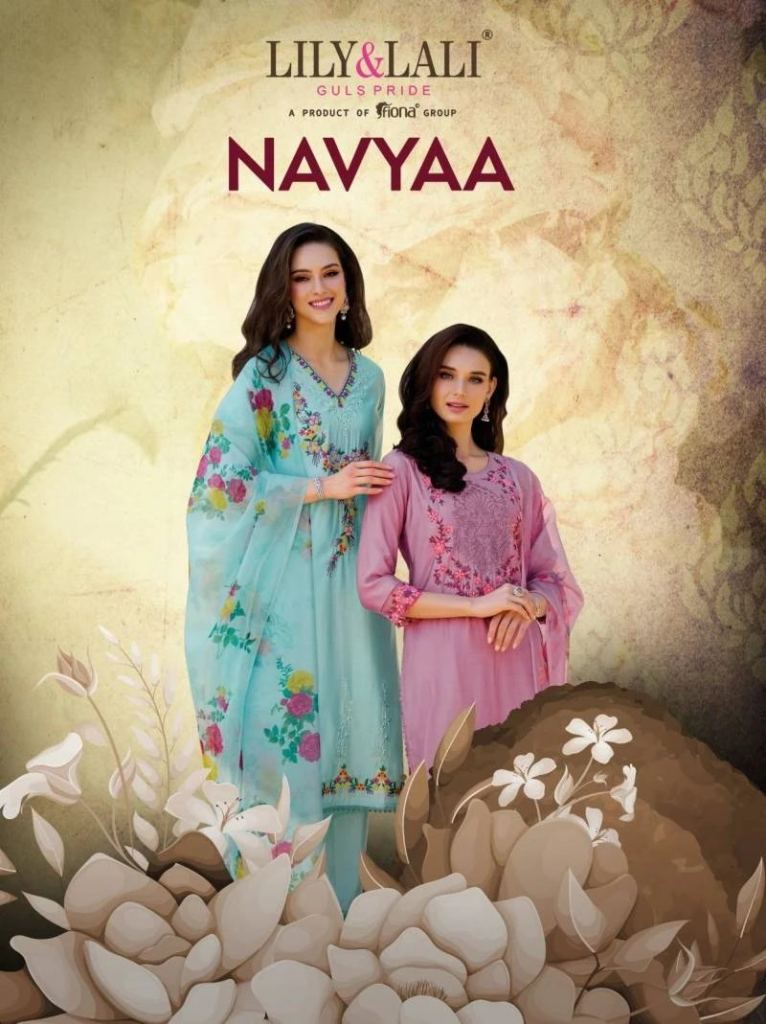 Lily And Lali Navyaa New Arrival  Premium Ready Made Beautiful Collection