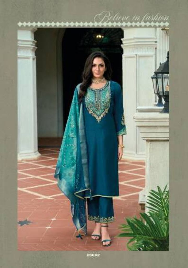 Lily And Lali Sajawat Kurti Bottom With Dupatta