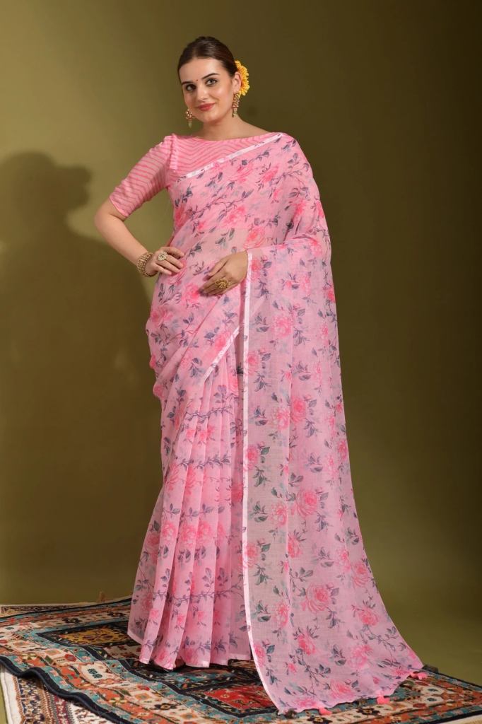 Linen Jumka Vol 2 Regular Saree Collection