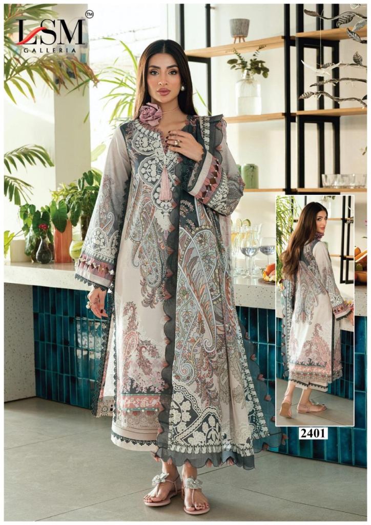 Lsm Parian Dream Vol 24 Readymade Kurti Set