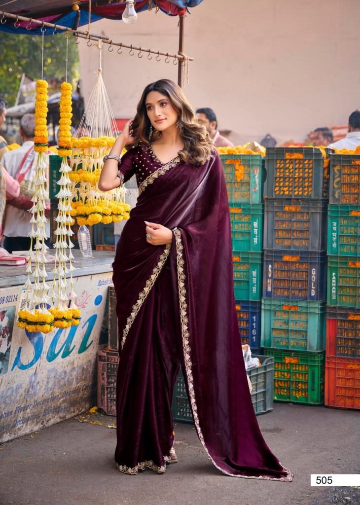 Lt Aurika Vol 5 Embroidery Work Saree