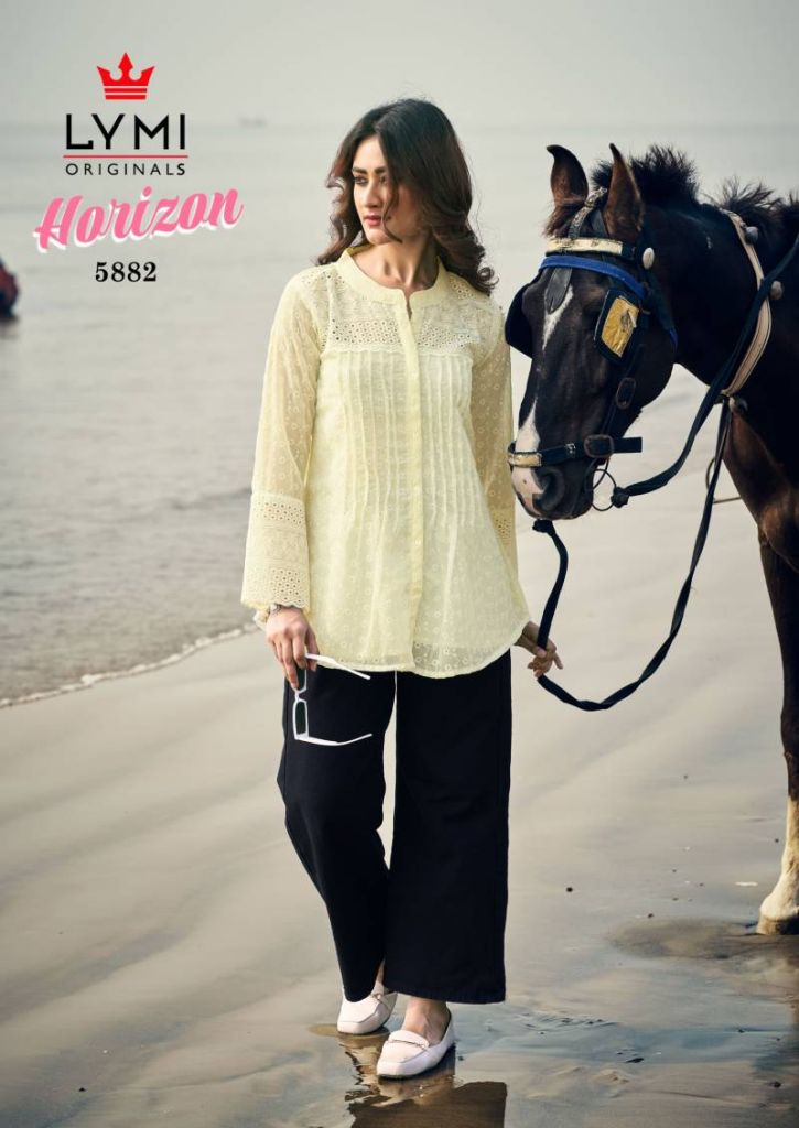 Lymi Horizon Georgette Ladies Top