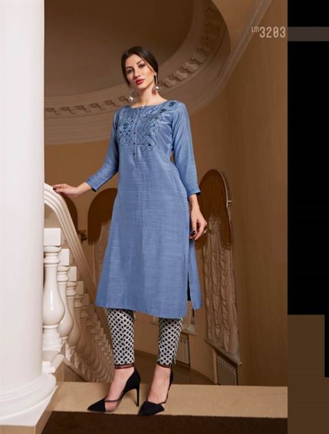 Lymi by Vibrant Rich Look Designer Kurtis 