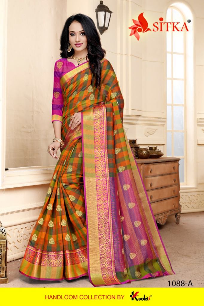 Sitka Present Mednapuri 1088 Sarees catalogue