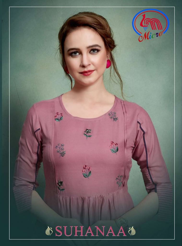 MICRO SUHANAA RAYON EMBROIDERED STYLISH