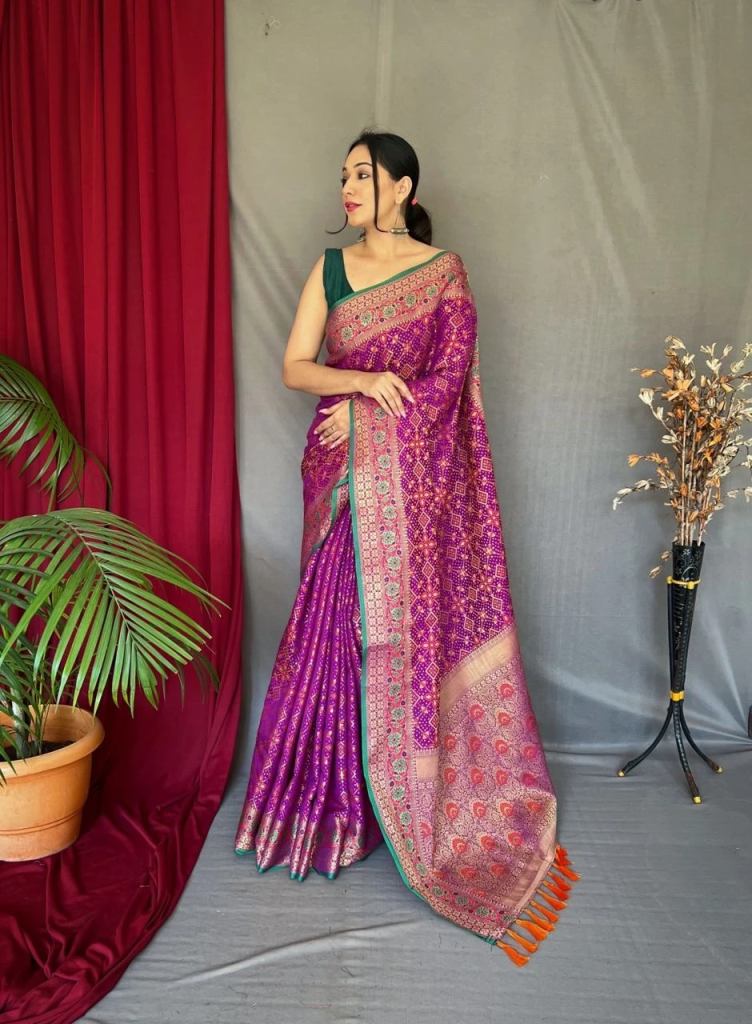 Maahi 126 Party Wear Designer Patola Silk Sarees