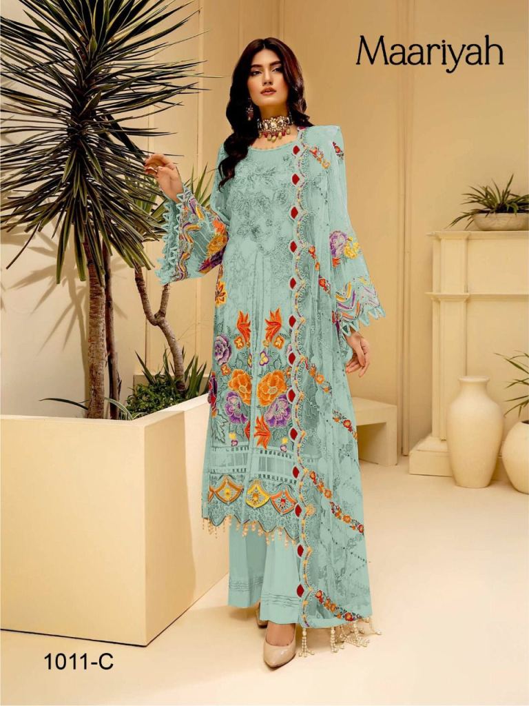 Maariyah Heavy Faux Georgette Pakistani Salwar Kameez Catalog