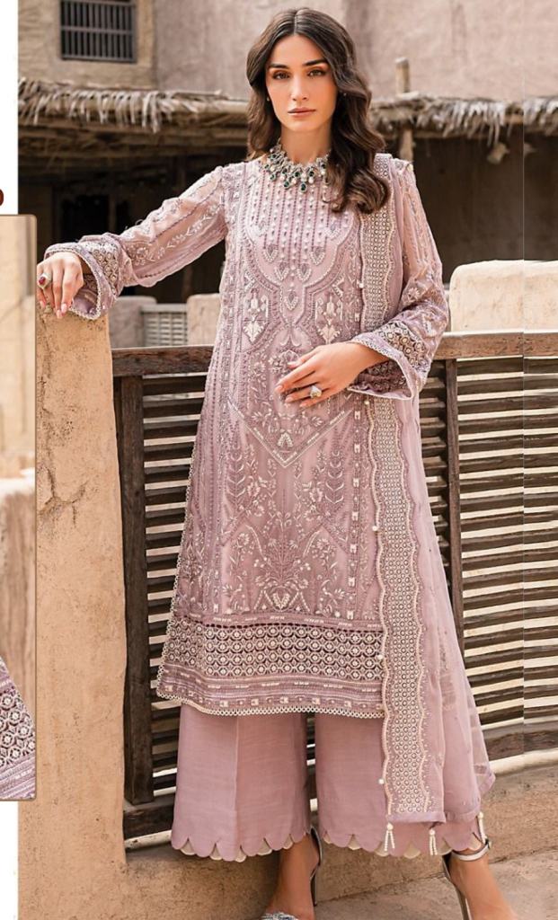 Mahnur Emaan Adeel Premium Collection Vol 2 Organza Pakistani Suits