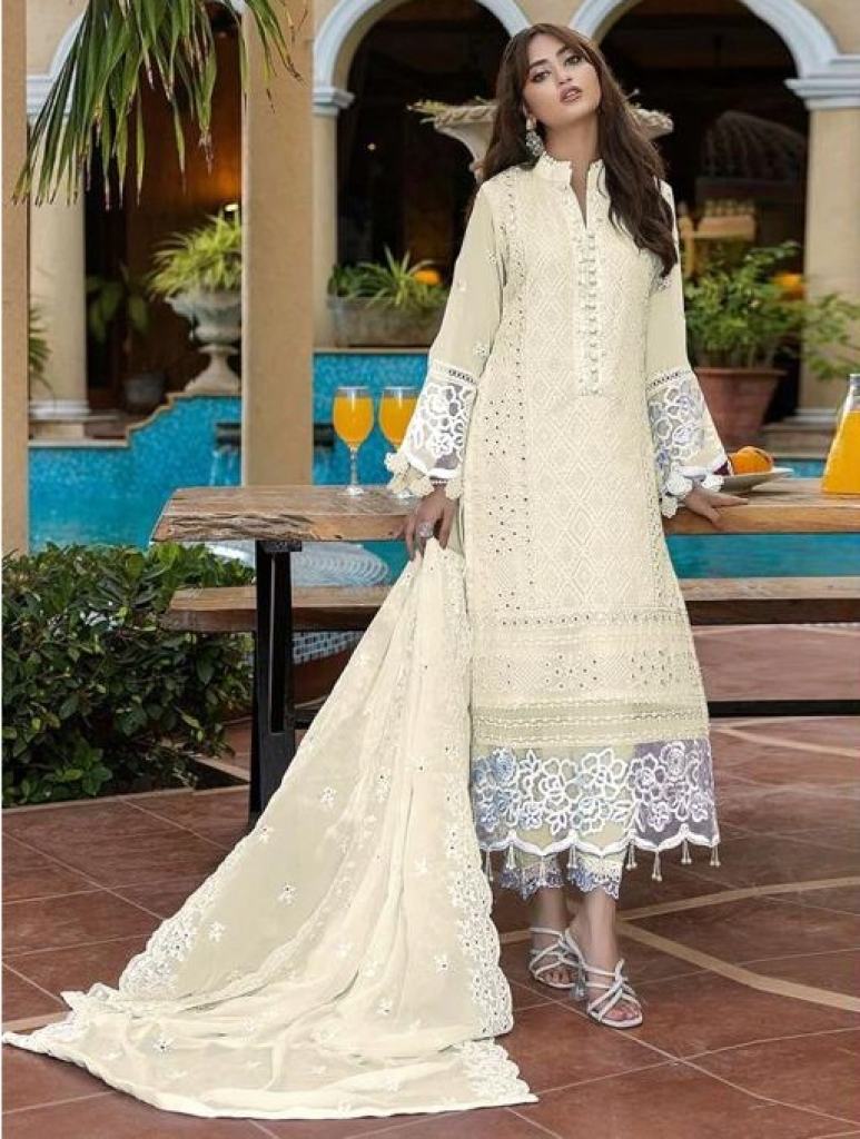 Mahnur Vol 27 Pakistani Georgette Salwar Suits Collection