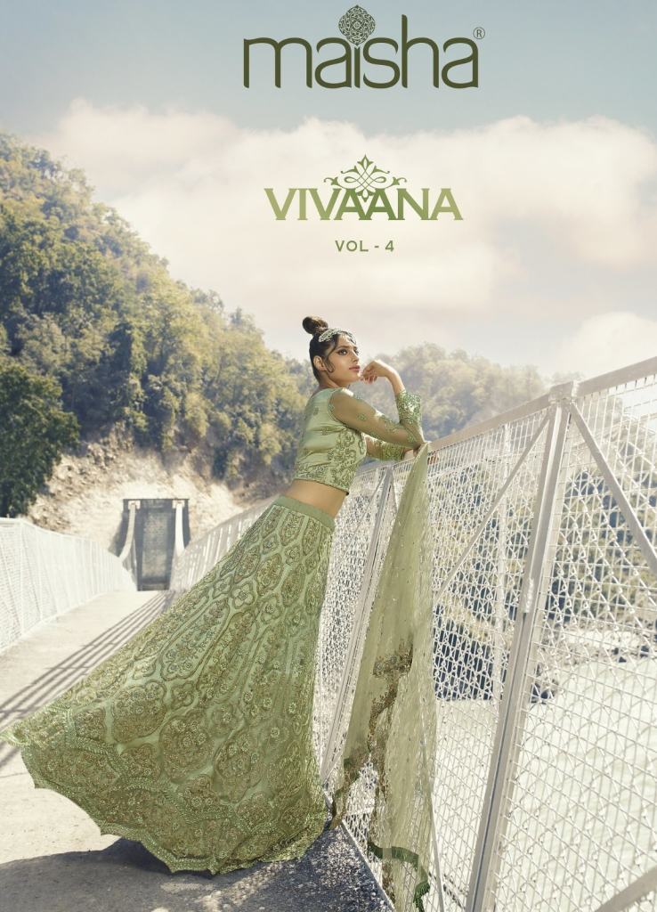 Maisha Vivaana Vol 4 Silk Occasional Lehenga Cholis