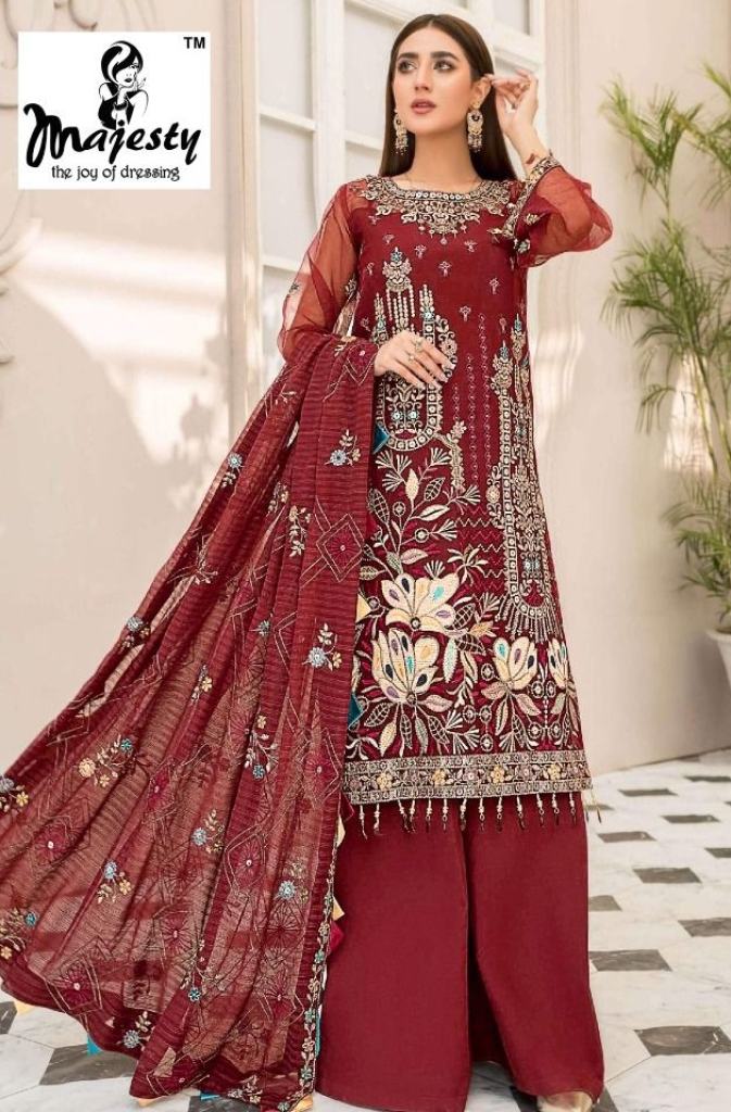 Majesty Maryams vol  5 Georgette Pakistani Salwar  suits 