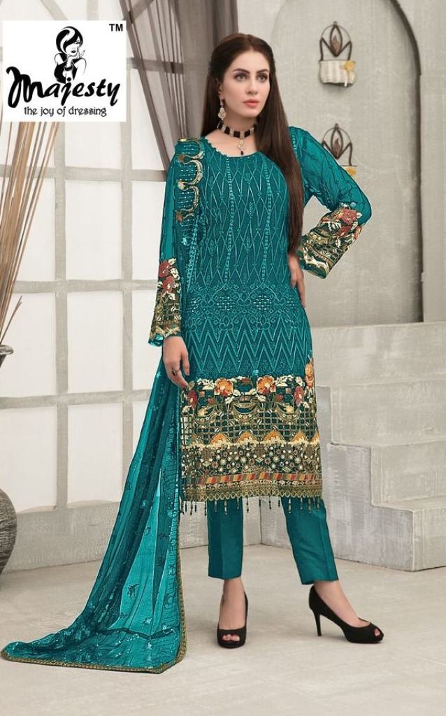 Majesty Maryams  vol 5 Georgette Pakisatni Salwar Kameez