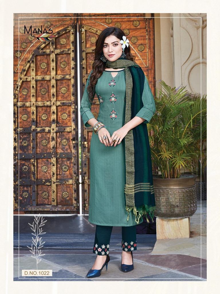  Manas Delight vol  4 Embroidery Hand Work Ready Made Catalog 