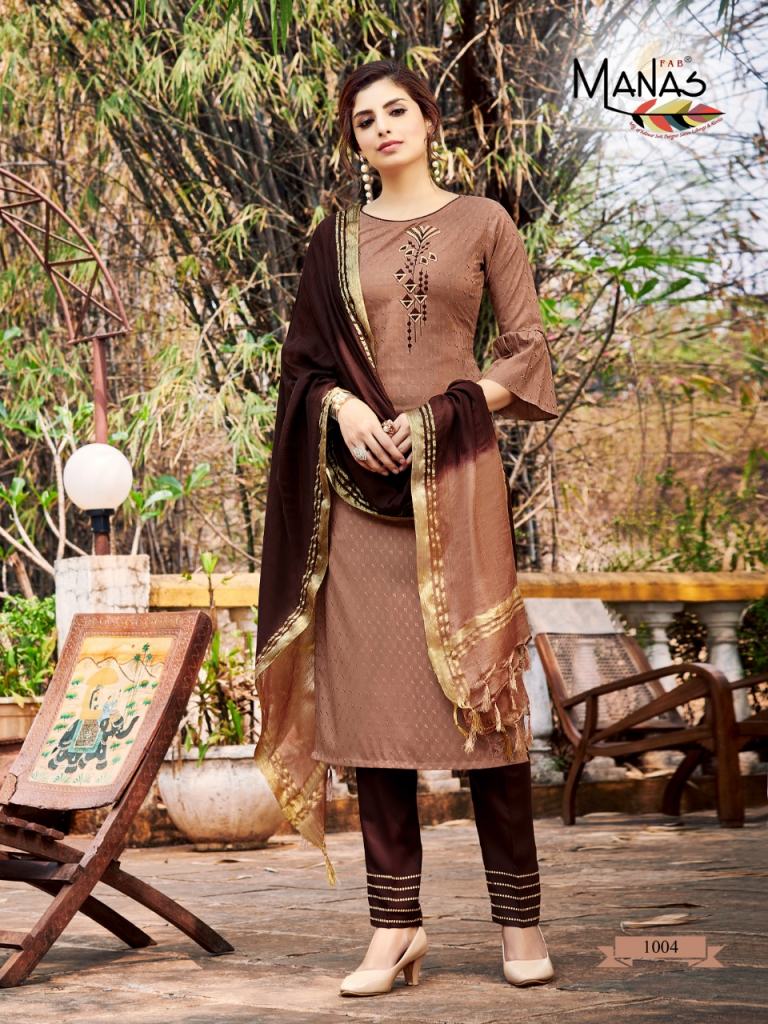 Manas presents Kaara Rayon Fancy Readymade Collection