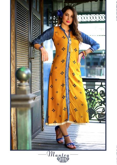 MAISHA VOL-420 BY ASLIWHOLESALE DESIGNER FACNY COTTON KURTI