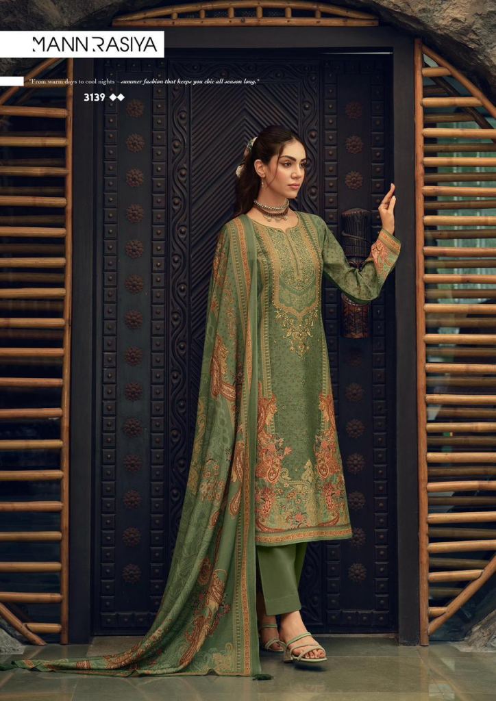 Mannrasiya Magic Khatli Worked Salwar Kameez