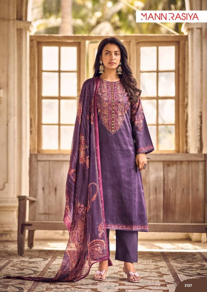 Mannrasiya Phulkari Digital Printed Salwar Kameez