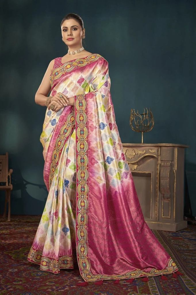 Manohari Hit Colour 41 Elegant Traditional  Jacqaurd With Sequence Saree 