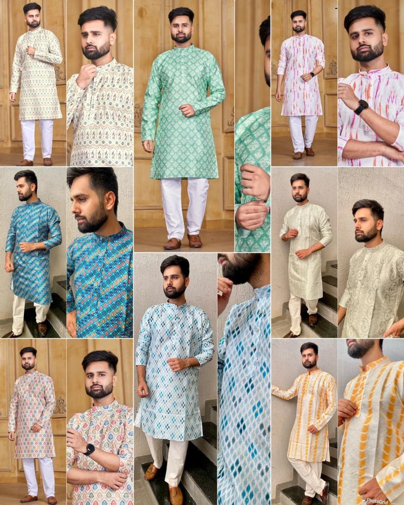 Buy Now Manyavar 103 Party Wear Hit Prints Kurta Collection at Wholesale Textile Online Store