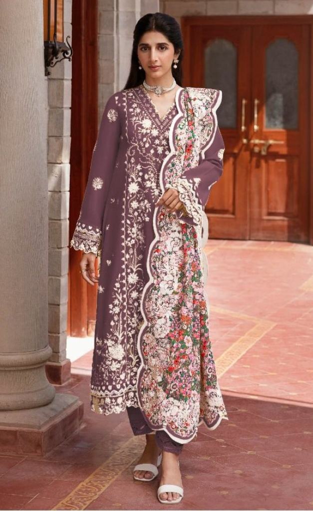 Maryams 159 A to D Rayon Cotton Embroidery Pakistani Salwar Kameez Collection