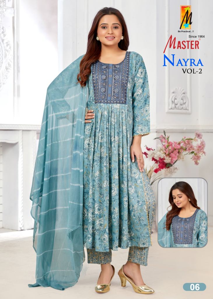 Master Nayra Vol 2 Casual Wear Kurti Pant With Dupatta