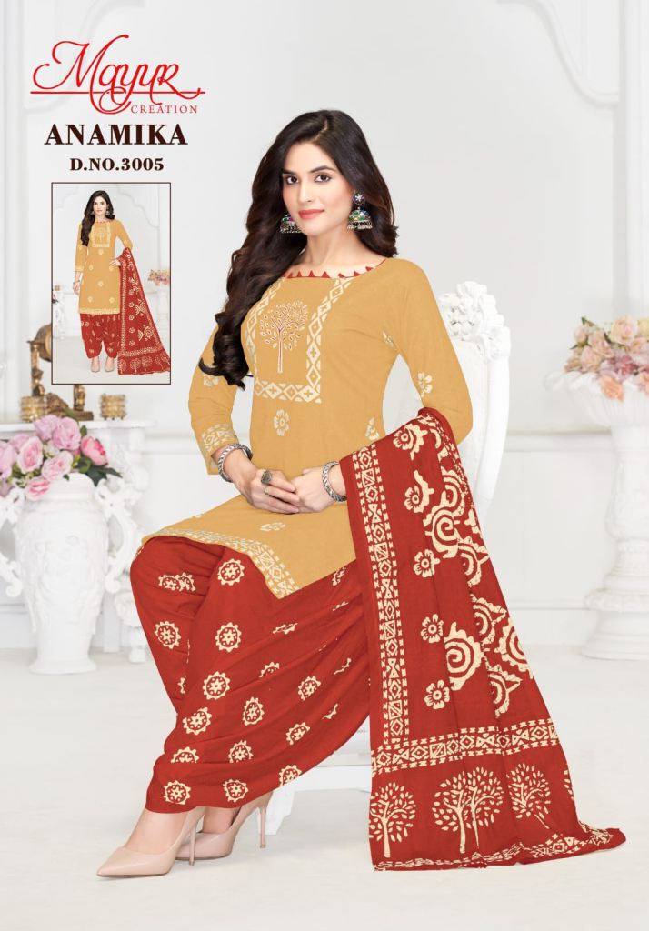 Mayur Anamika Vol 3 Printed Dress Material