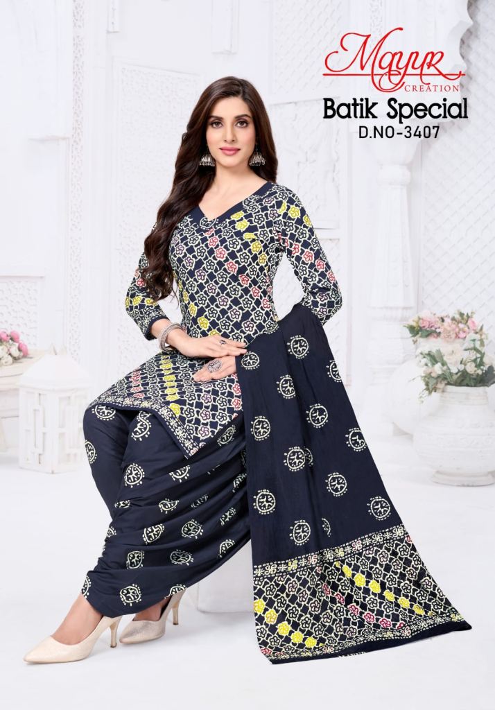 Mayur Batik Vol 34 Printed Dress Material