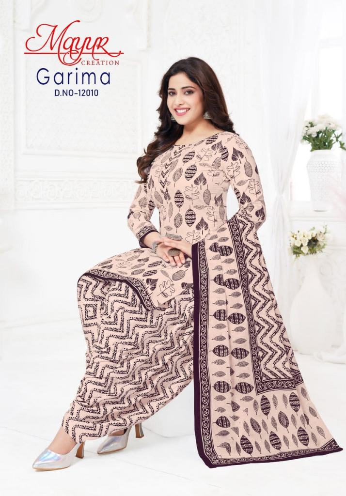 Mayur Garima Vol 12 Printed Dress Material