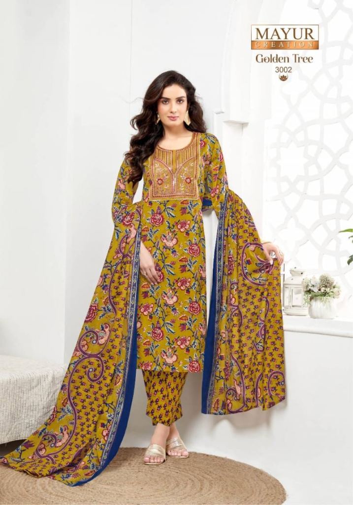 Mayur Golden Tree Vol 3 Dress Material