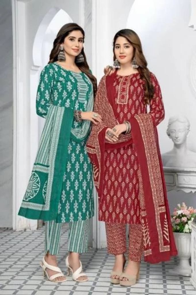 Mayur Gulmohar Vol 4 New Beautiful Cotton Printed Dress Material 