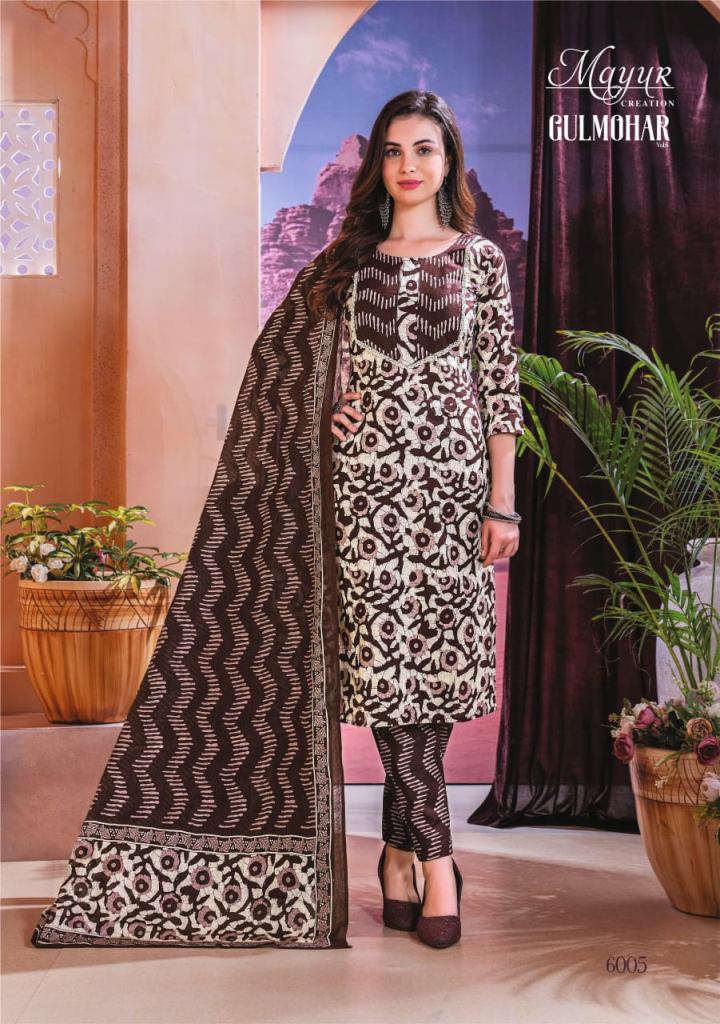 Mayur Gulmohar Vol 6 Dress Material 
