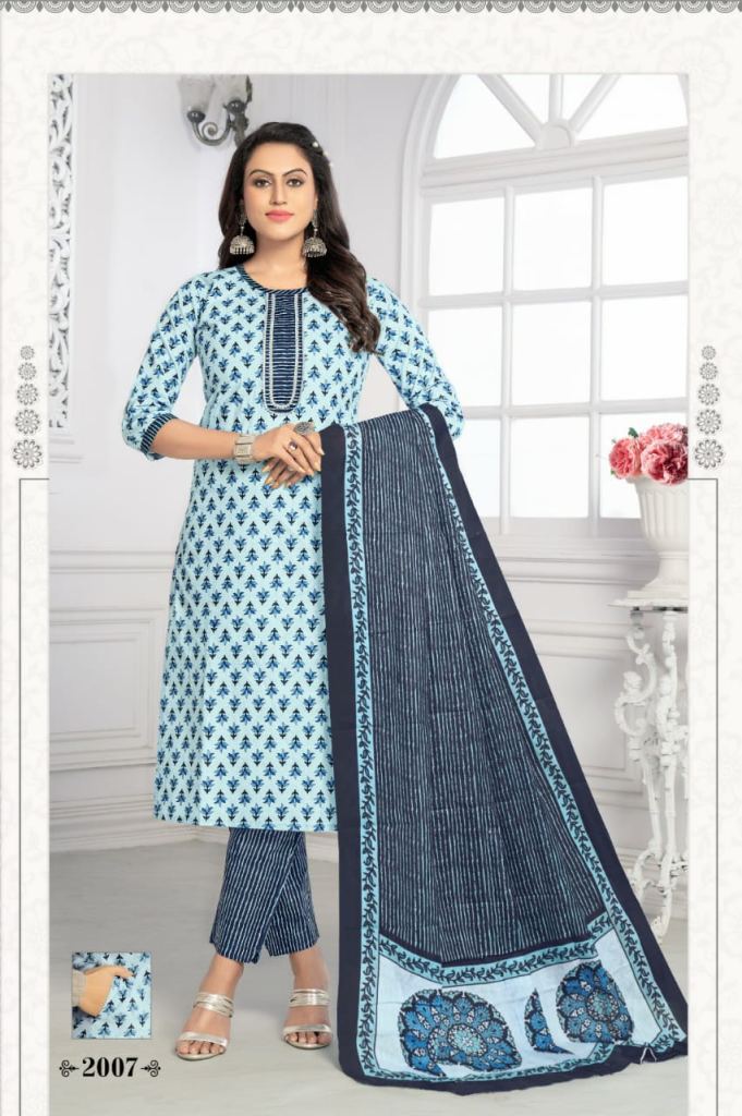 Mayur Gulzaar Vol 2 Cotton Printed Gotta Patti Work Readymade Dress Collection