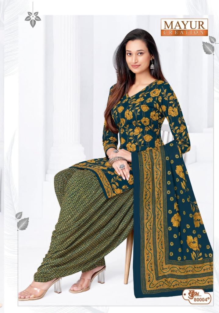 Mayur Khushi Vol 80 Printed Dress Material