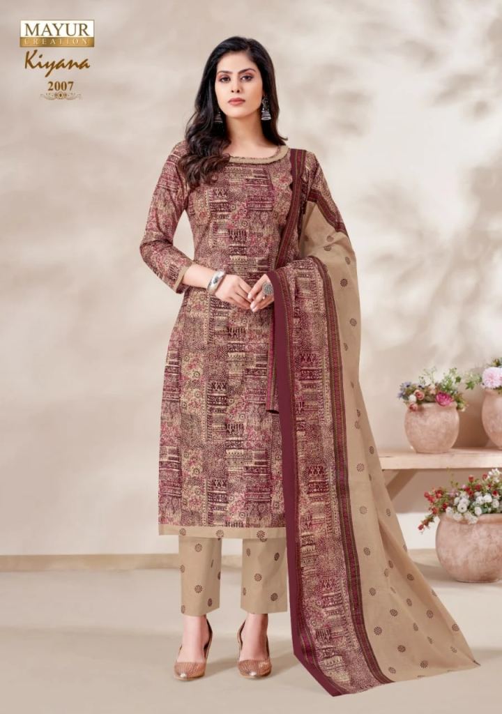 Mayur Kiyana Vol 2 Cotton Dress Material Wholesaler